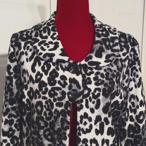 Soft Works Leopard Jacket Size 12 - Picture 3 of 8